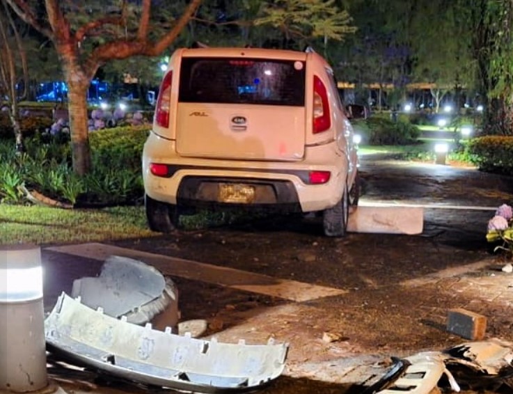 accidente en plaza España, zona 9