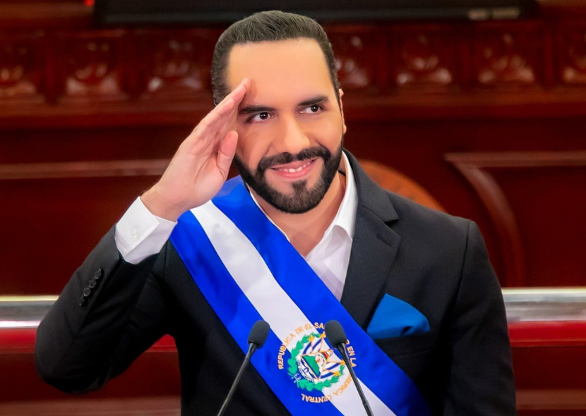 Nayib Bukele, presidente de El Salvador