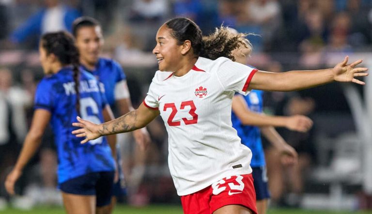 Canadá ante El Salvador por Copa Oro W