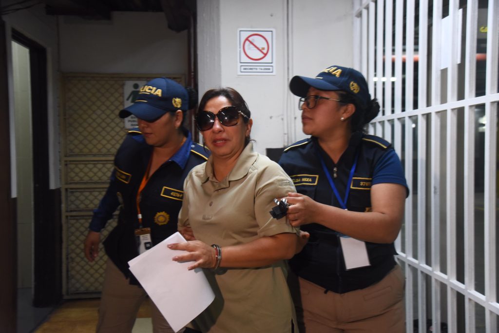 Feremka Taibeed Godínez Alfaro, subdirectora de Antinarcóticos de la PNC