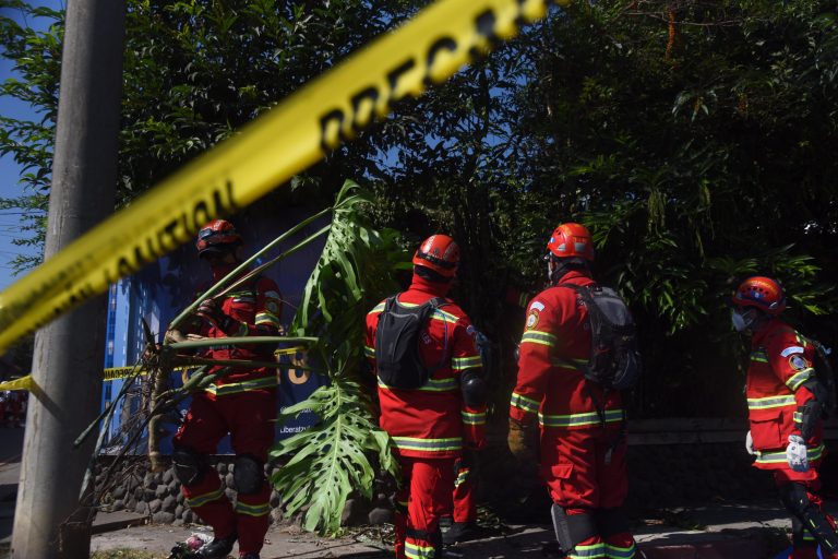 ejercicio de búsqueda y rescate en estructuras colapsadas por terremoto