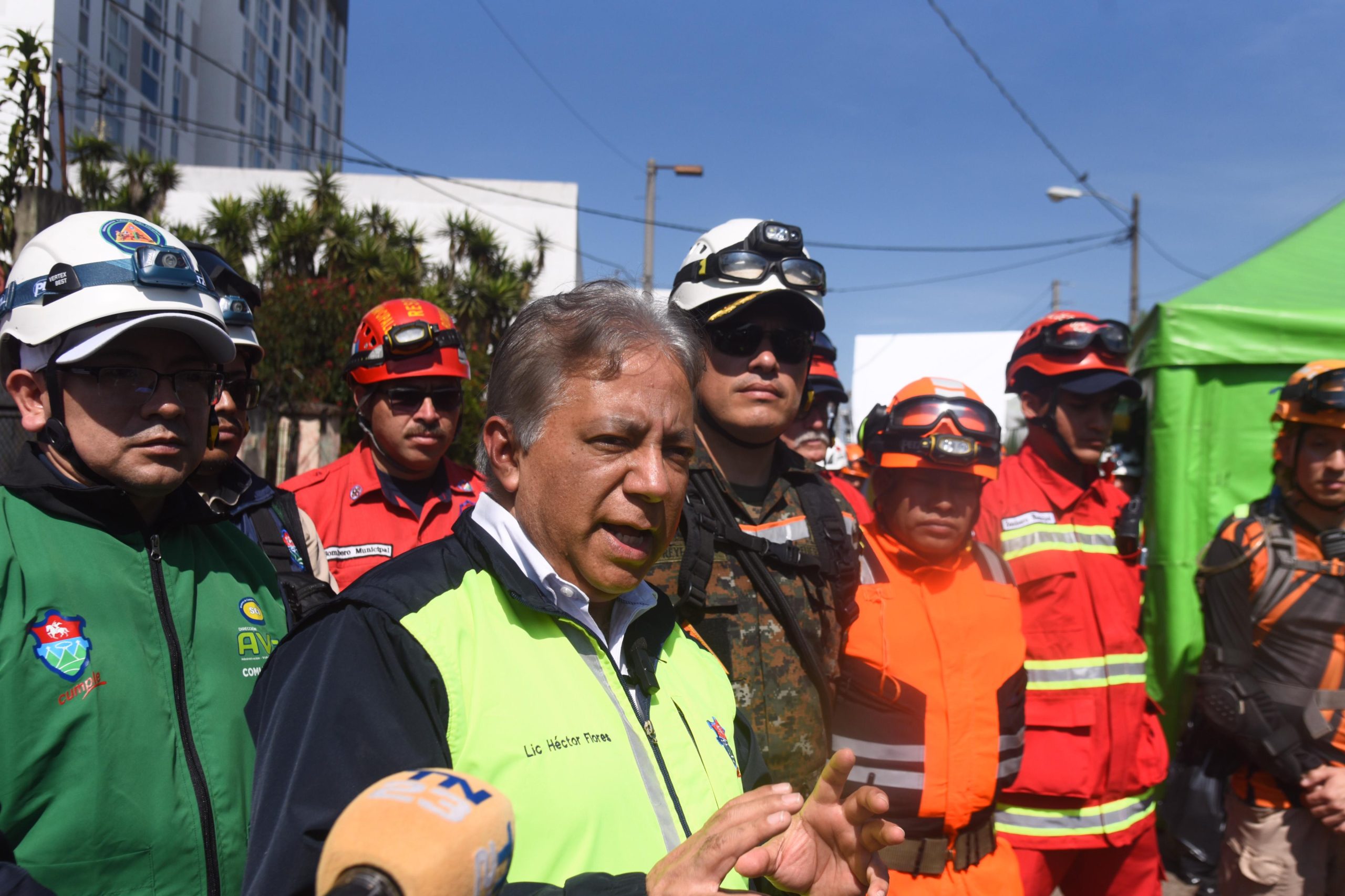 ejercicio de búsqueda y rescate en estructuras colapsadas por terremoto