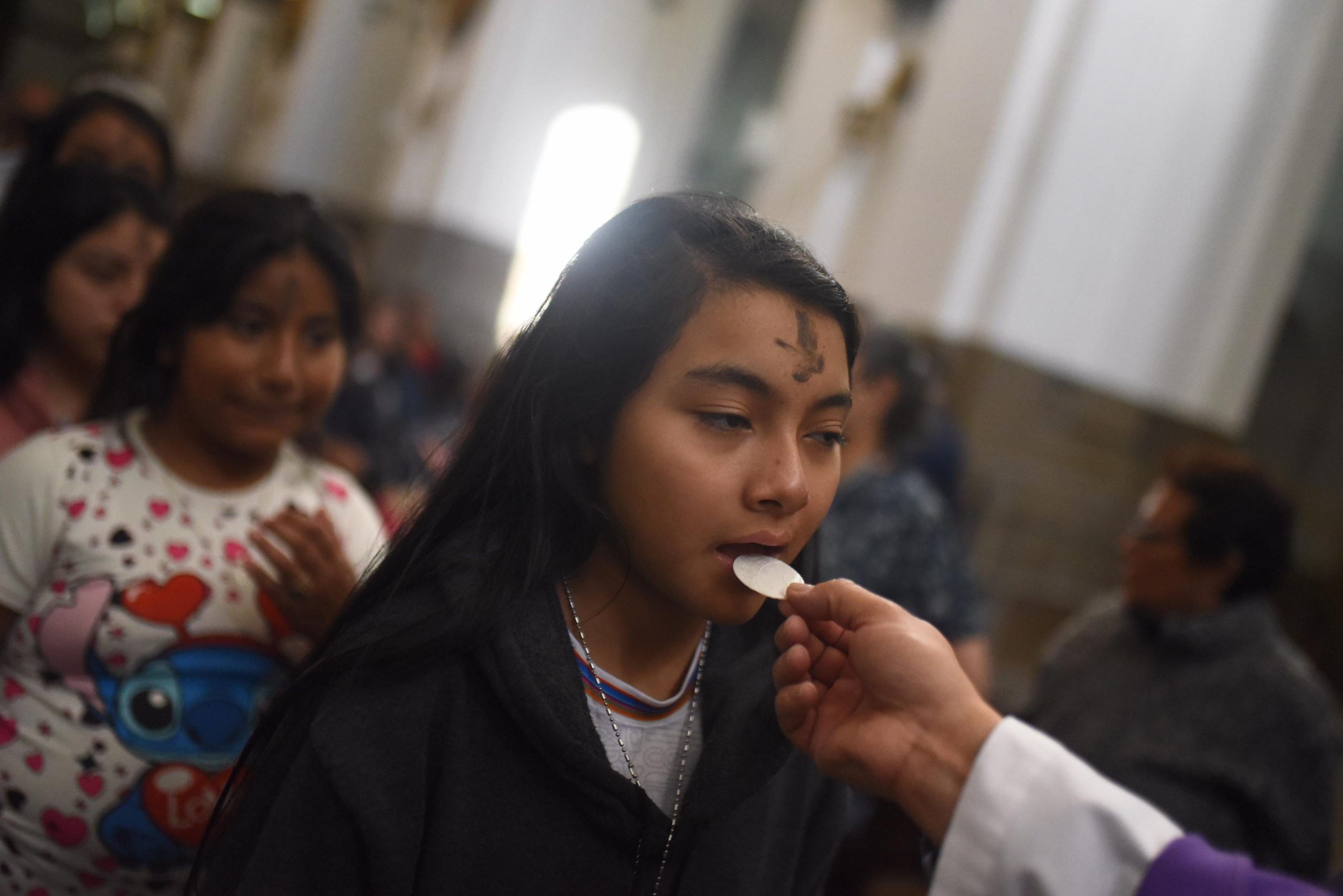 Miércoles de Ceniza - imposición de la Cruz de Ceniza