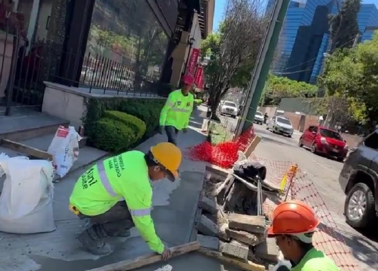 trabajos en la capital para instalación de semáforos inteligentes