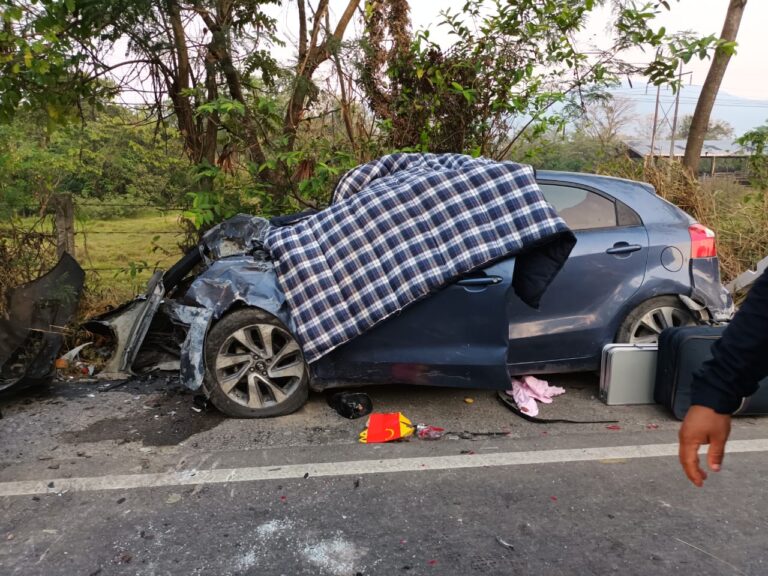 accidente en Los Amates, Izabal