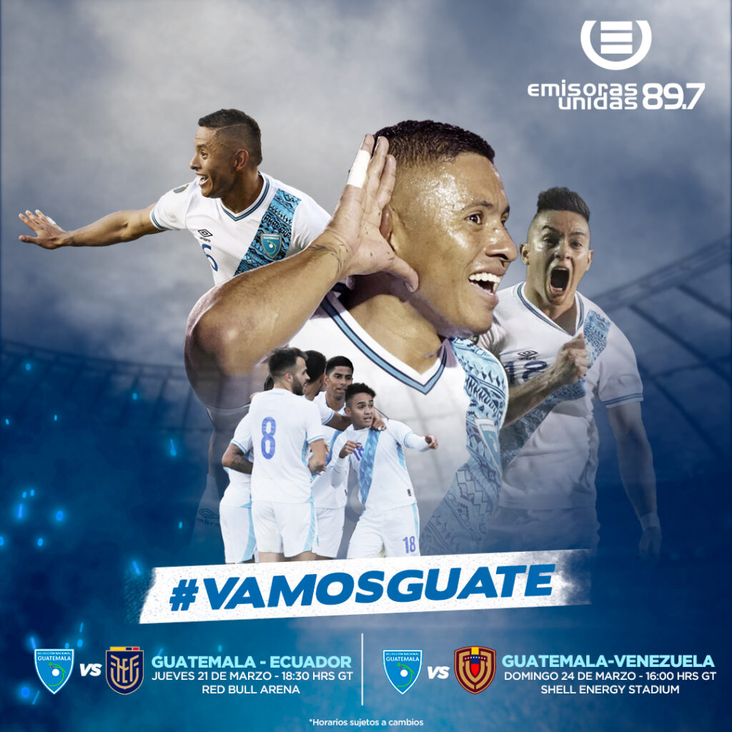 ¿Dónde seguir los partidos amistosos de Guatemala?