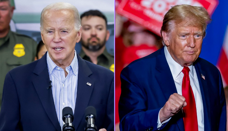 Joe Biden y Donald Trump 2024