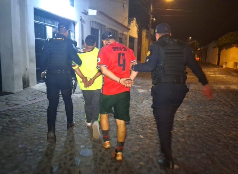 capturan a implicados en ataque armado en Sacatepéquez