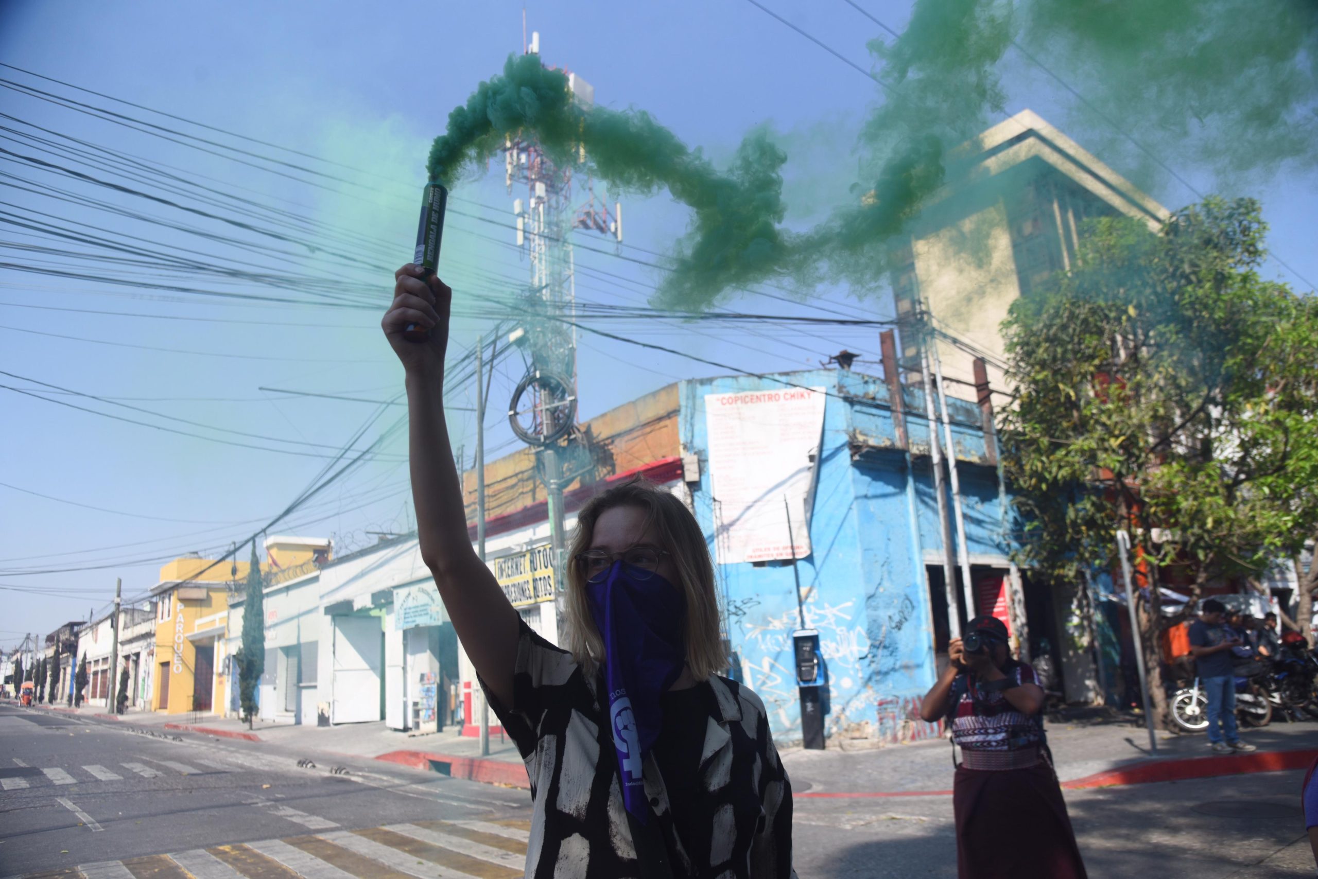 marcha por el Día de la Mujer en Guatemala, 8 de marzo de 2024