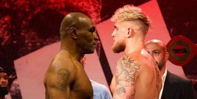 Mike Tyson y Jake Paul