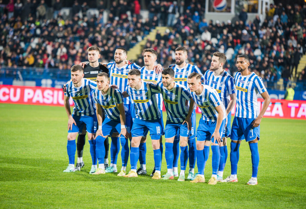 Nicolás Samayoa con el F. C. Politehnica Iasi