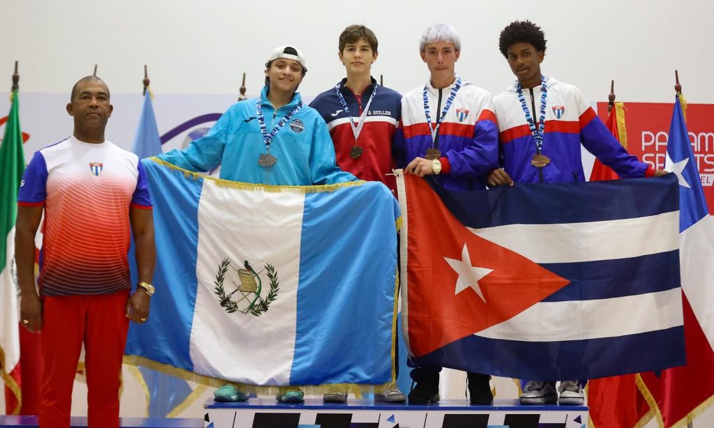 Guatemala en el Panamericano de Raquetbol.