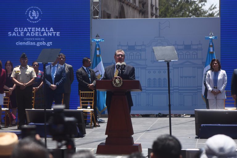 presidente Bernardo Arévalo presenta informe de 100 días de Gobierno