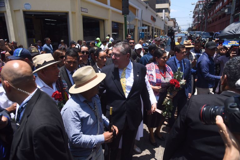 presidente Bernardo Arévalo presenta informe de 100 días de Gobierno